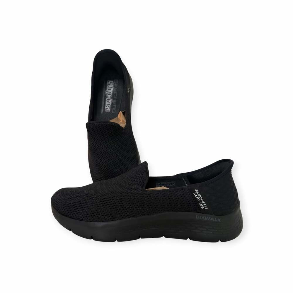 Skechers Women's GO WALK Flex-Relish Slip-ins Hands Free All Black